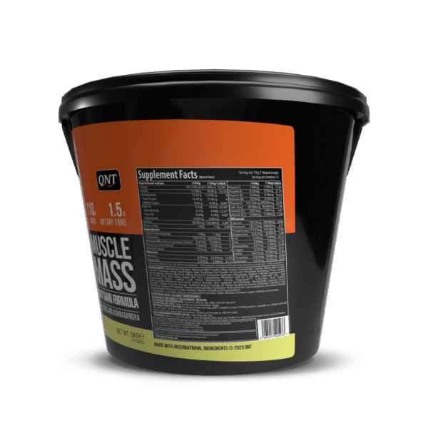 MUSCLE MASS 3000 WEIGHT GAINER | KESAR KAJU PISTA, 5 KG - Image 4