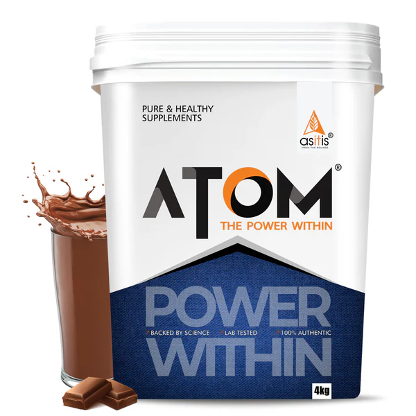 ATOM Mass Gainer with BCAA, L-Glutamine, Tribulus, Ashwagandha
