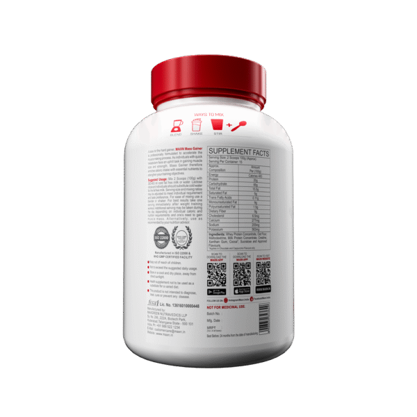 MASS GAINER SUPPLEMENT – 11 FLAVOURS - Image 4