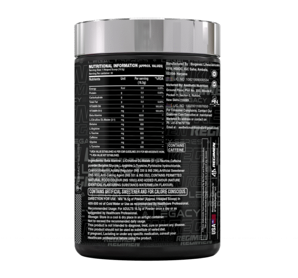 AP LEGACY SERIES PRE WORKOUT I 500G I 30S - Image 6